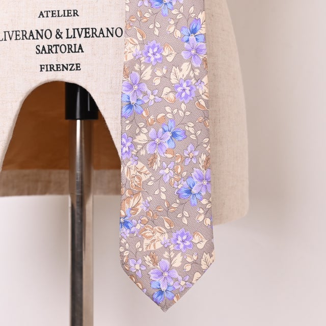 美品✨Liverano & Liverano レジメンタル シルクタイ 伊製 極美品】Liverano & Liverano／レジメンタル／シルクタイ／伊製