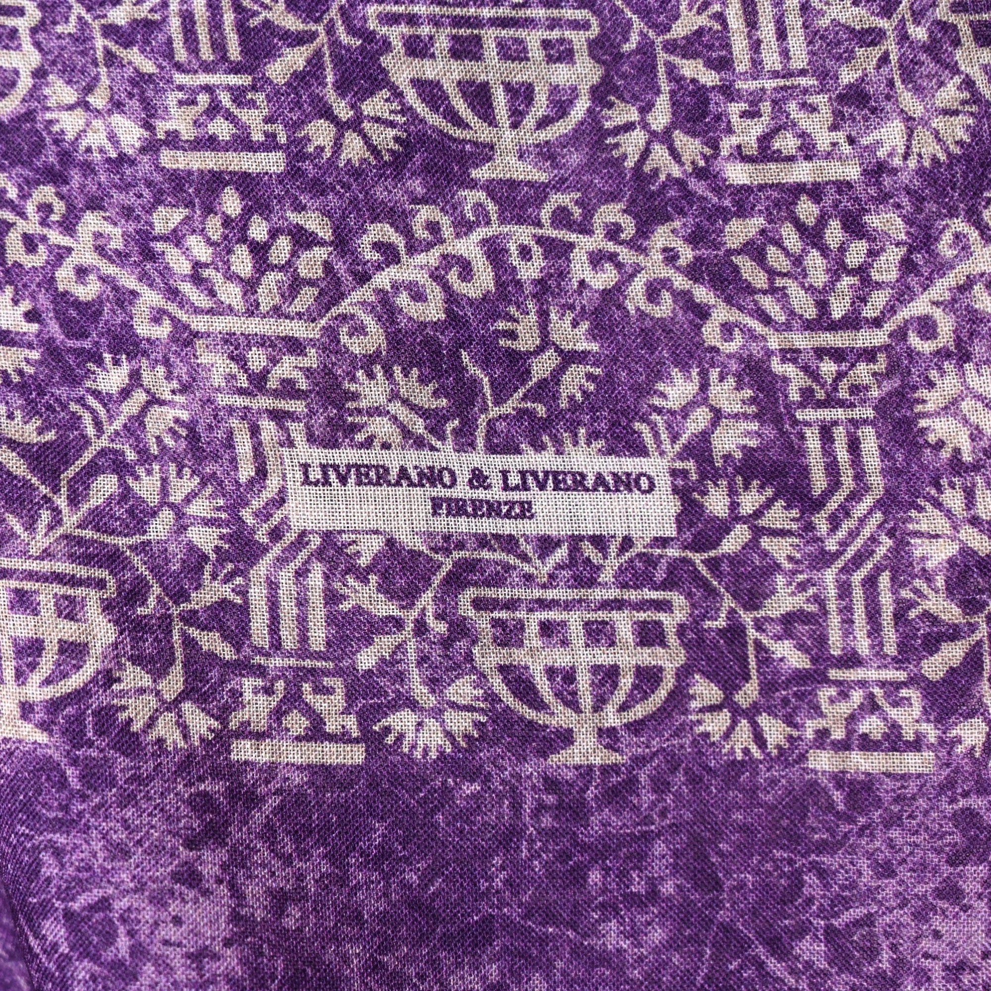 リヴェラーノ & リヴェラーノ メンズ イタリア製ウール/シルクストール