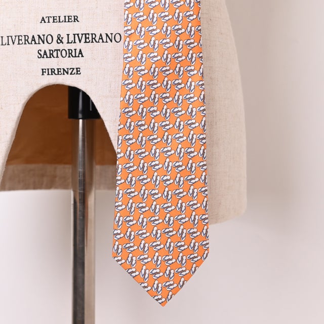 美品✨Liverano & Liverano レジメンタル シルクタイ 伊製 リヴェラーノ＆リヴェラーノ 公式オンラインストア/ネクタイ