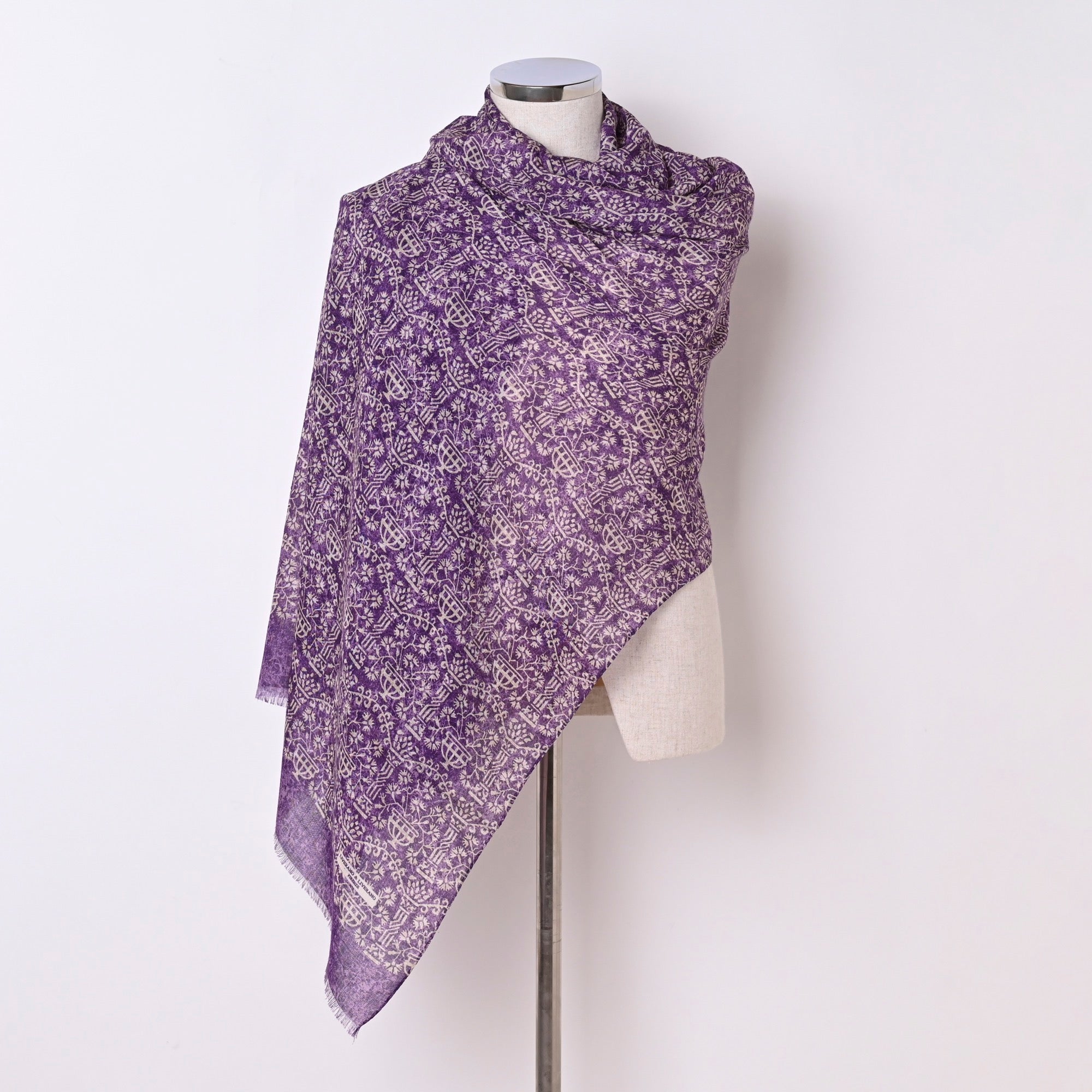 リヴェラーノ & リヴェラーノ メンズ イタリア製ウール/シルクストール